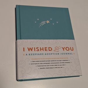 Keepsake adoption journal